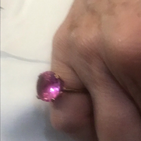 Pink Tourmaline Ring- SOLD - Picture 5 of 7